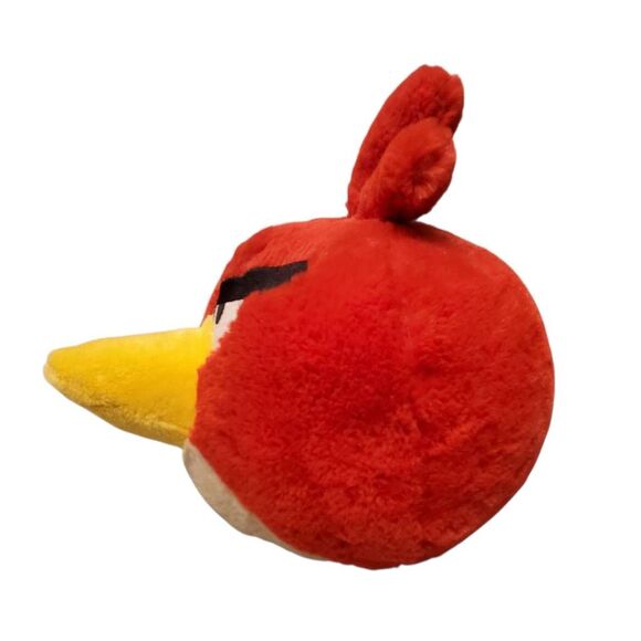 Official Licensed 2010 Angry Birds Red Bird Plush 8" - Picture 2 of 7